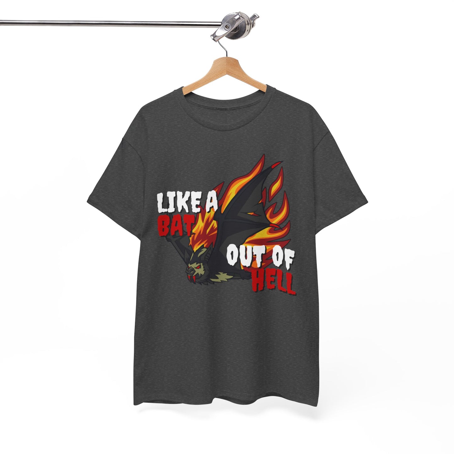 'Like a Bat Out of Hell' Men's Halloween T-Shirt