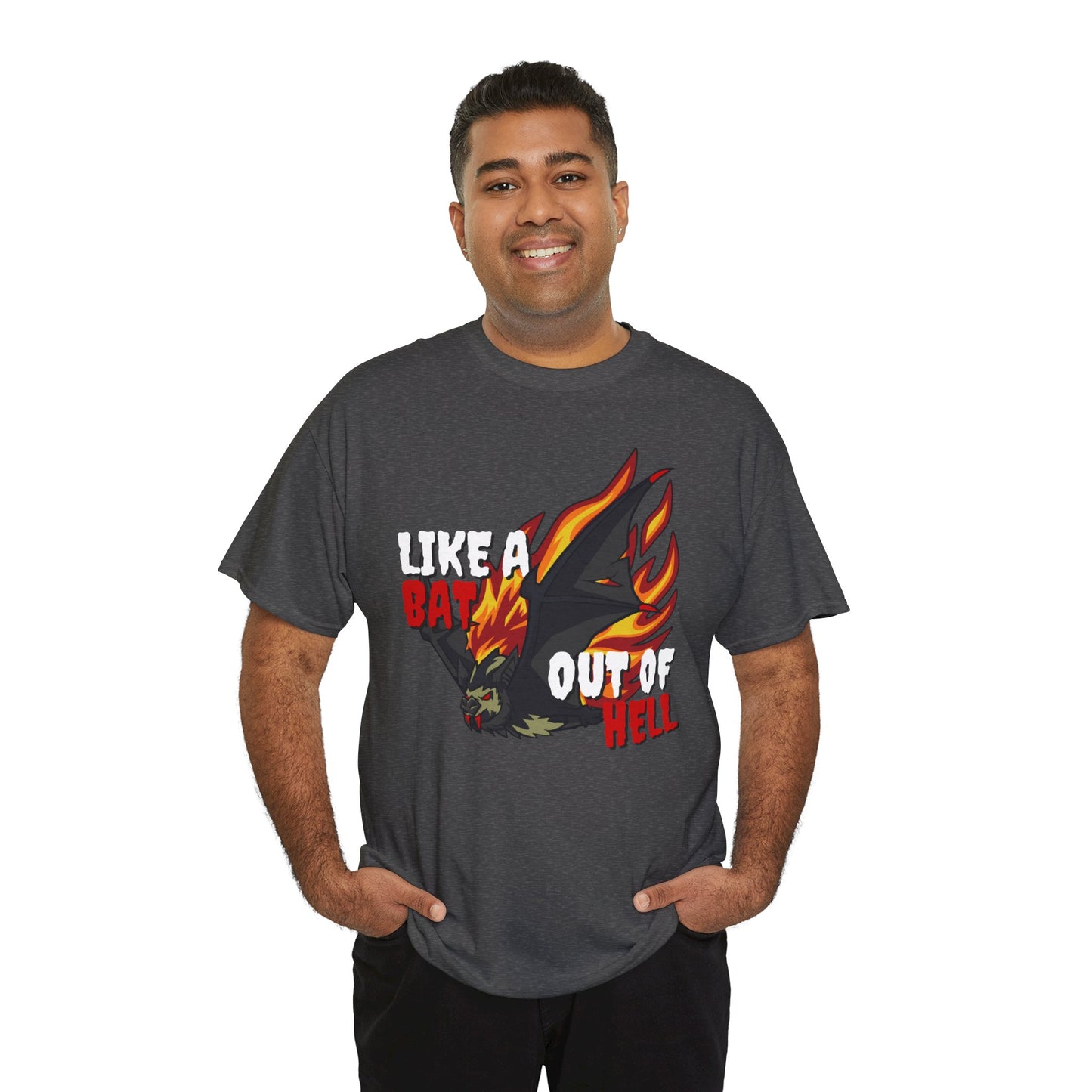 'Like a Bat Out of Hell' Men's Halloween T-Shirt