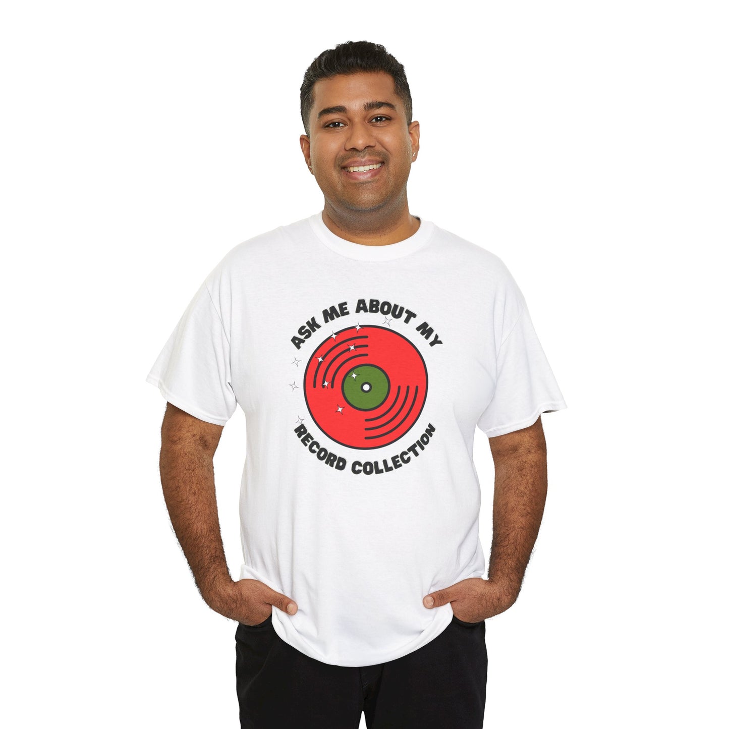 'Ask Me About My Record Collection' Men's T-Shirt