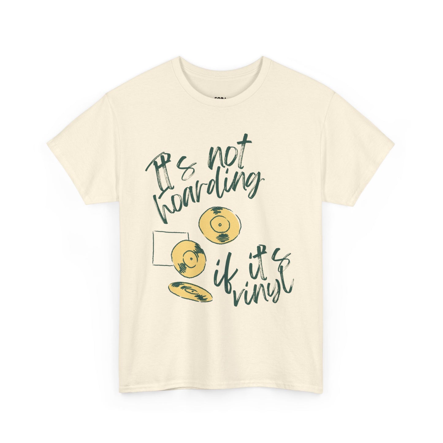 'It's Not Hoarding If It's Vinyl' Men's T-Shirt