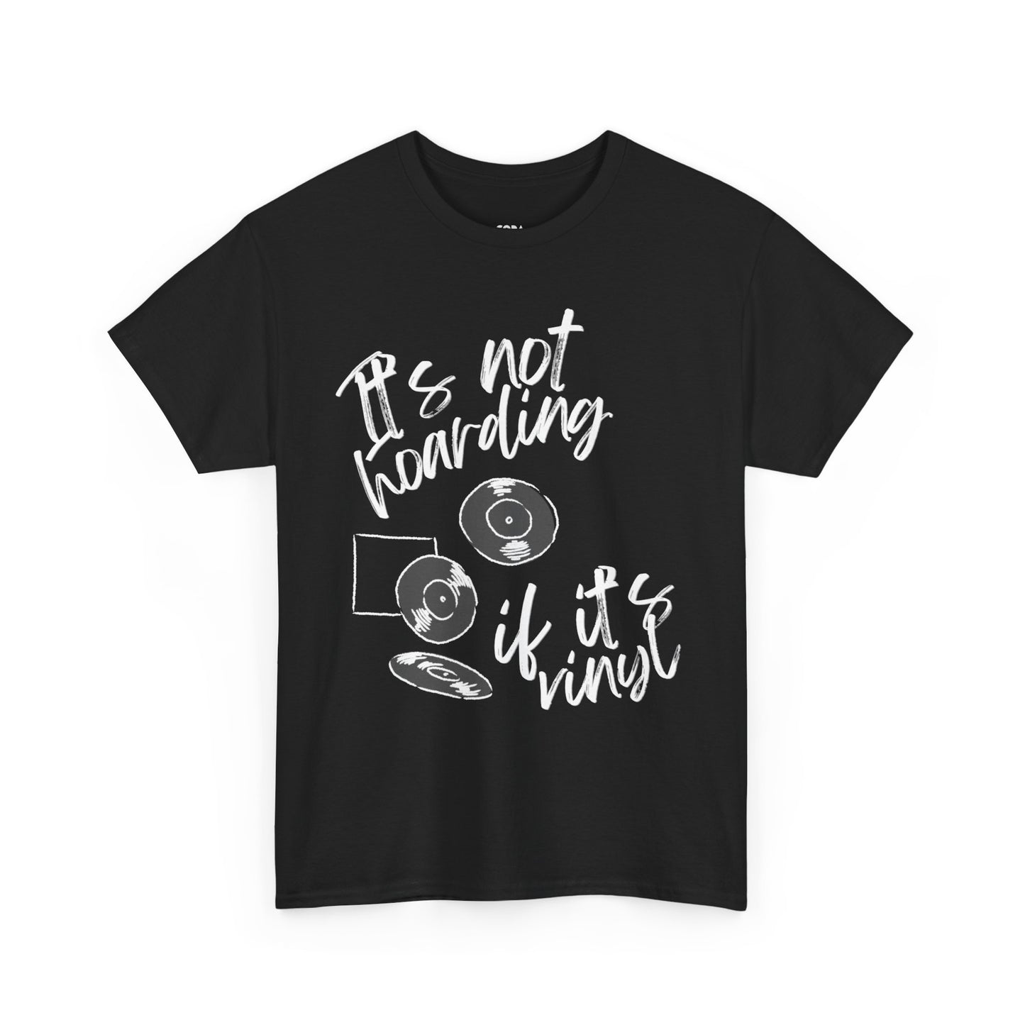 'It's Not Hoarding If It's Vinyl' Men's T-Shirt