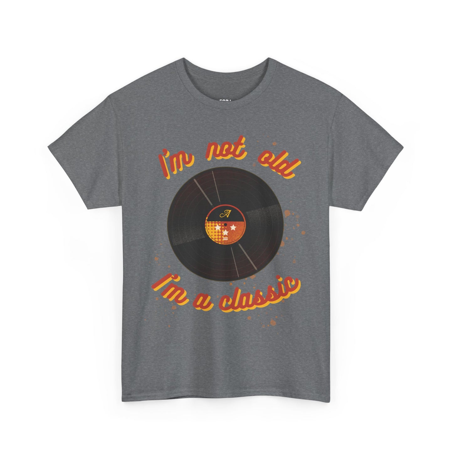 'I'm Not Old, I'm a Classic' Men's Vinyl Record T-Shirt