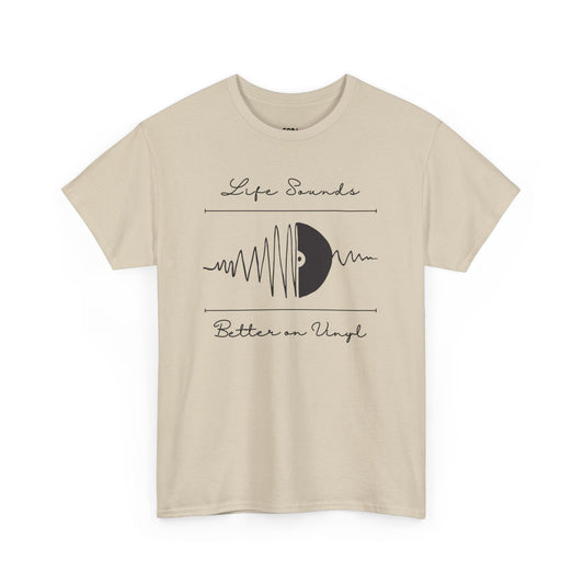 'Life Sounds Better on Vinyl' Men's T-Shirt