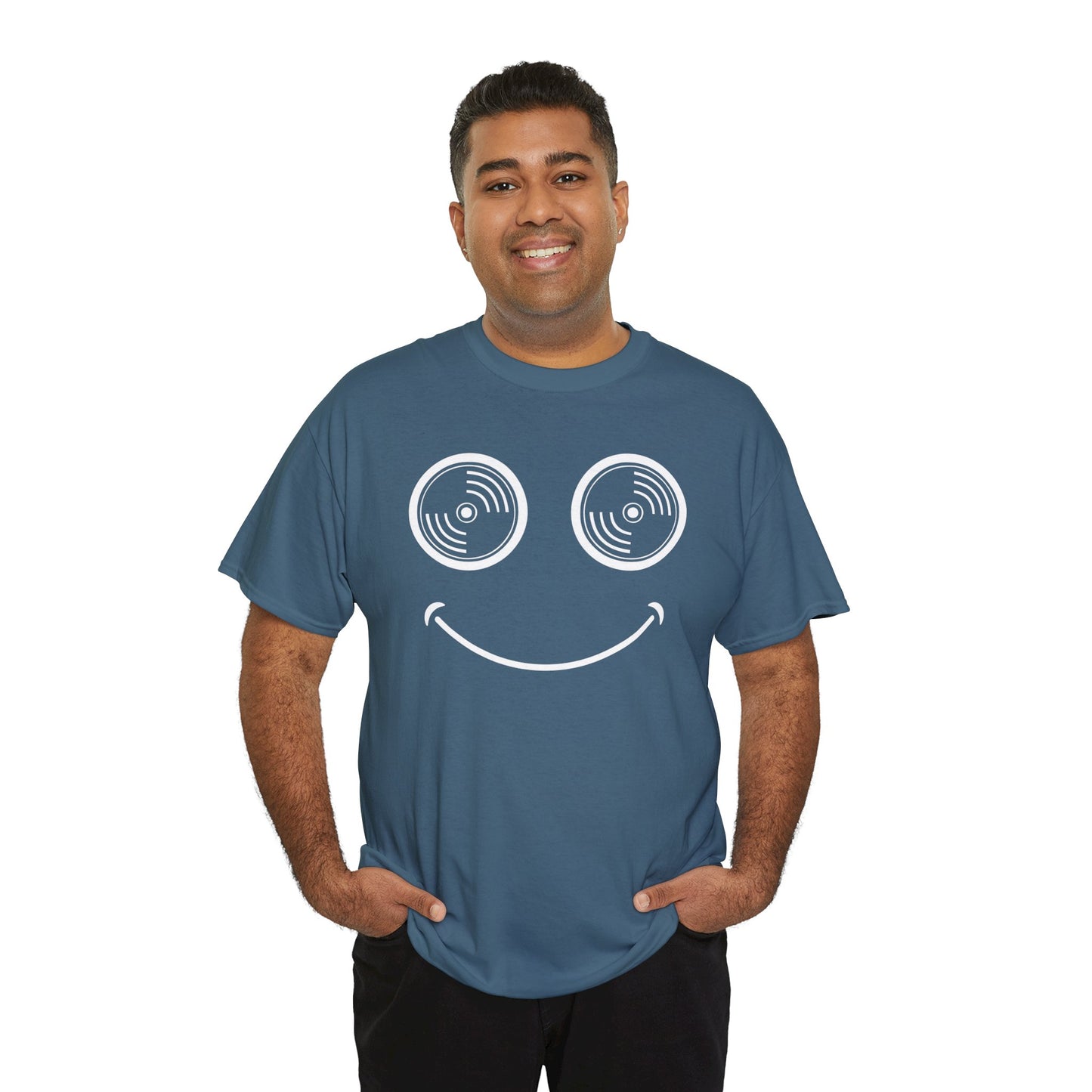 Vinyl Makes Me Happy Men's T-Shirt