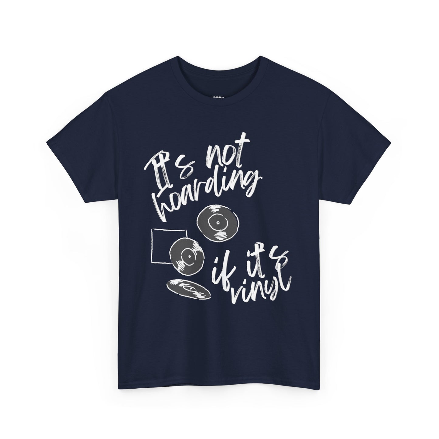 'It's Not Hoarding If It's Vinyl' Men's T-Shirt