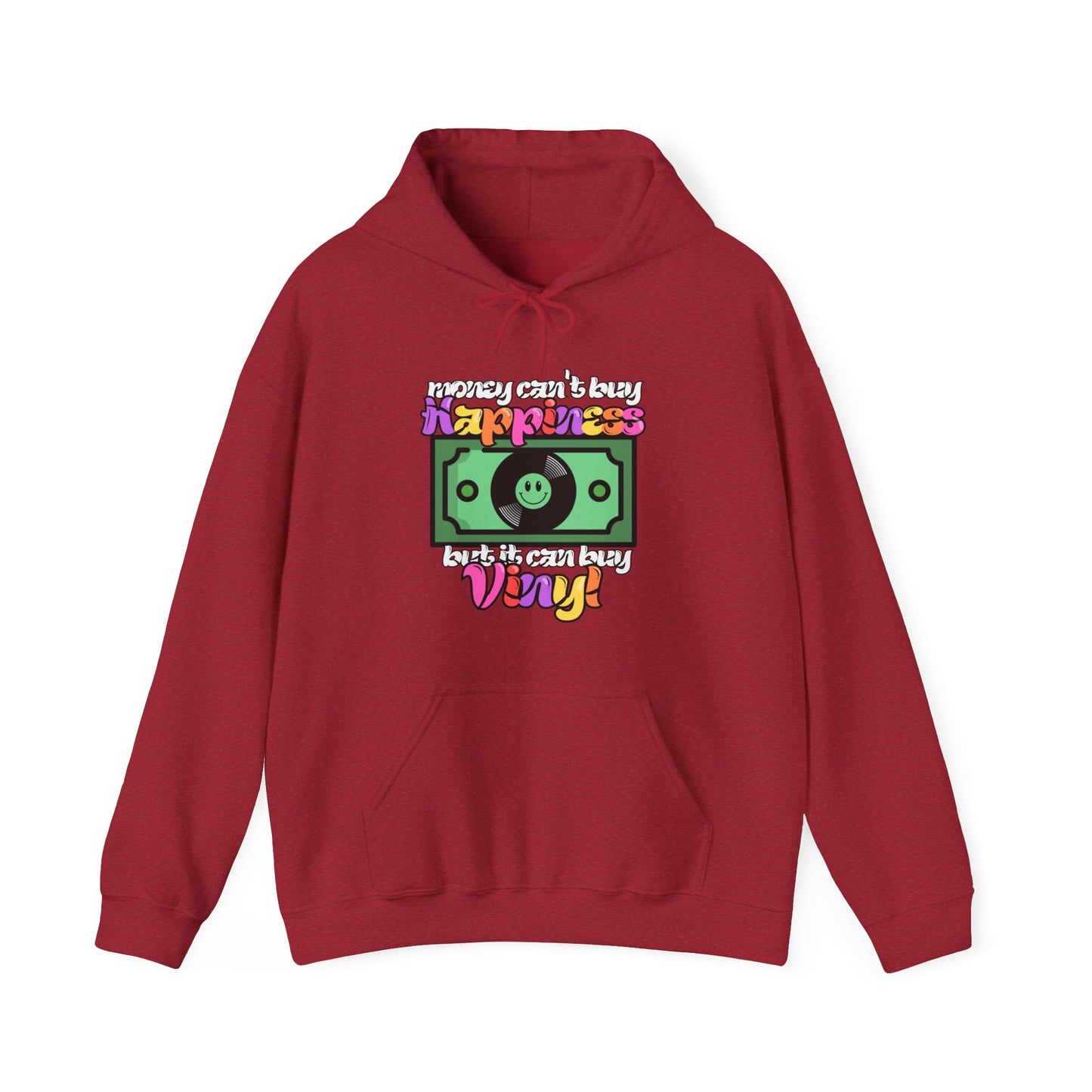 'Money Can't Buy Happiness, But It Can Buy Vinyl' Men's Hoodie