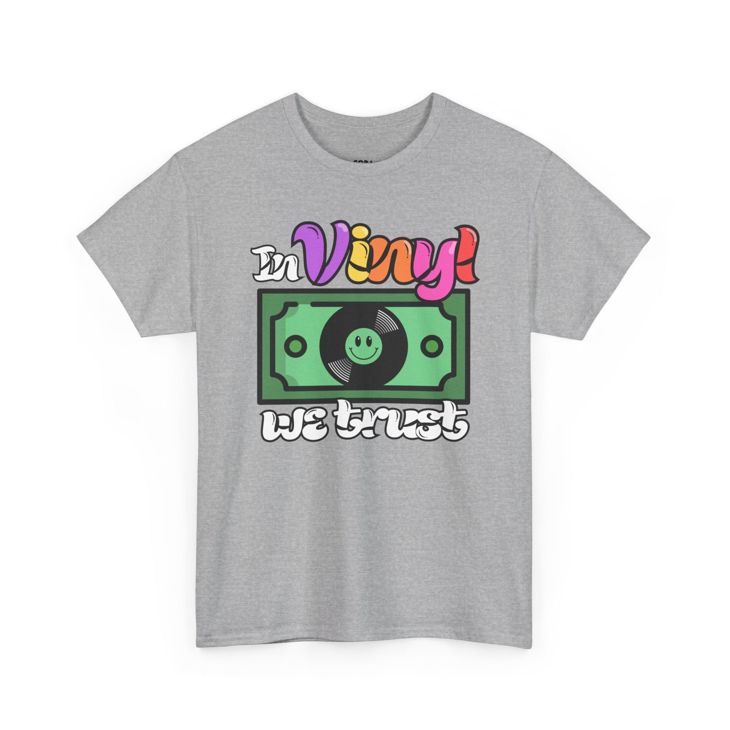 'In Vinyl We Trust' Men's T-Shirt