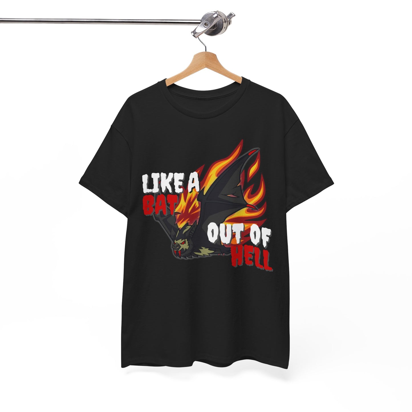 'Like a Bat Out of Hell' Men's Halloween T-Shirt