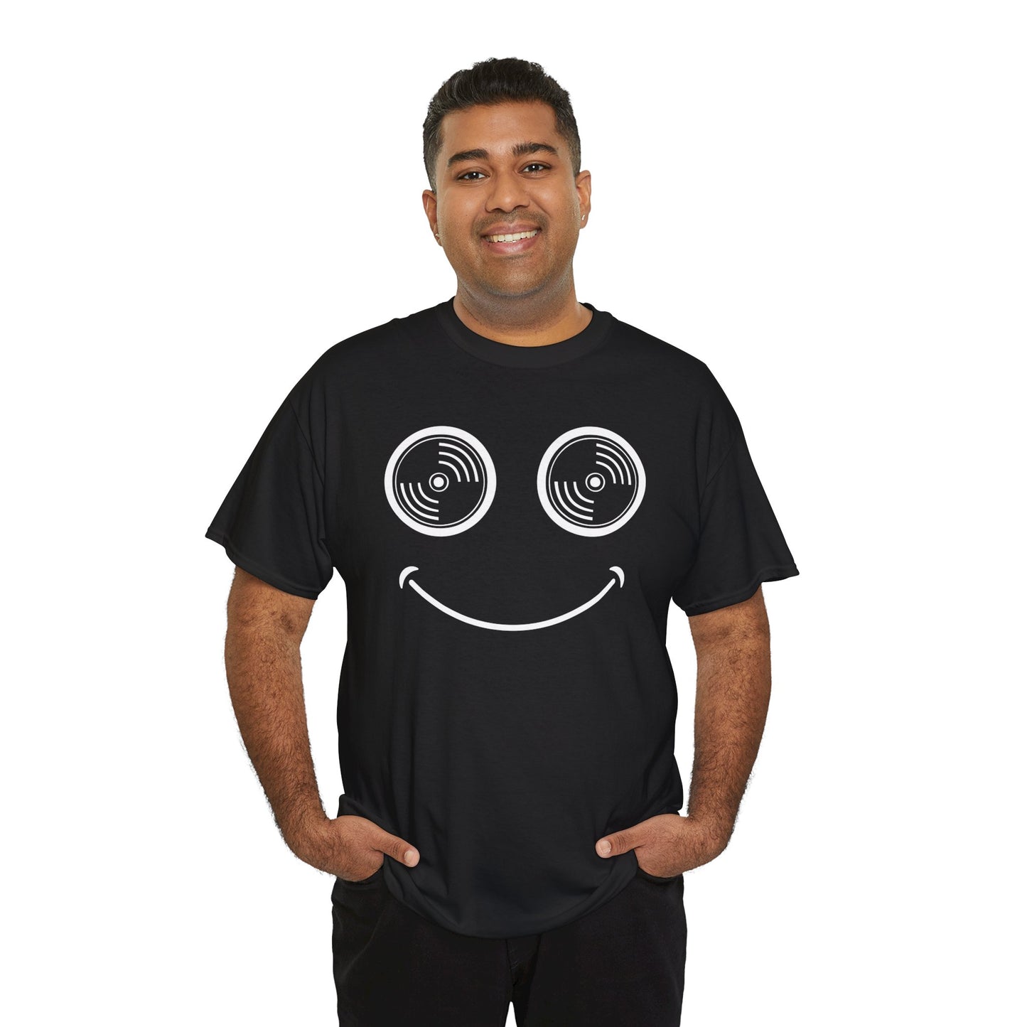 Vinyl Makes Me Happy Men's T-Shirt