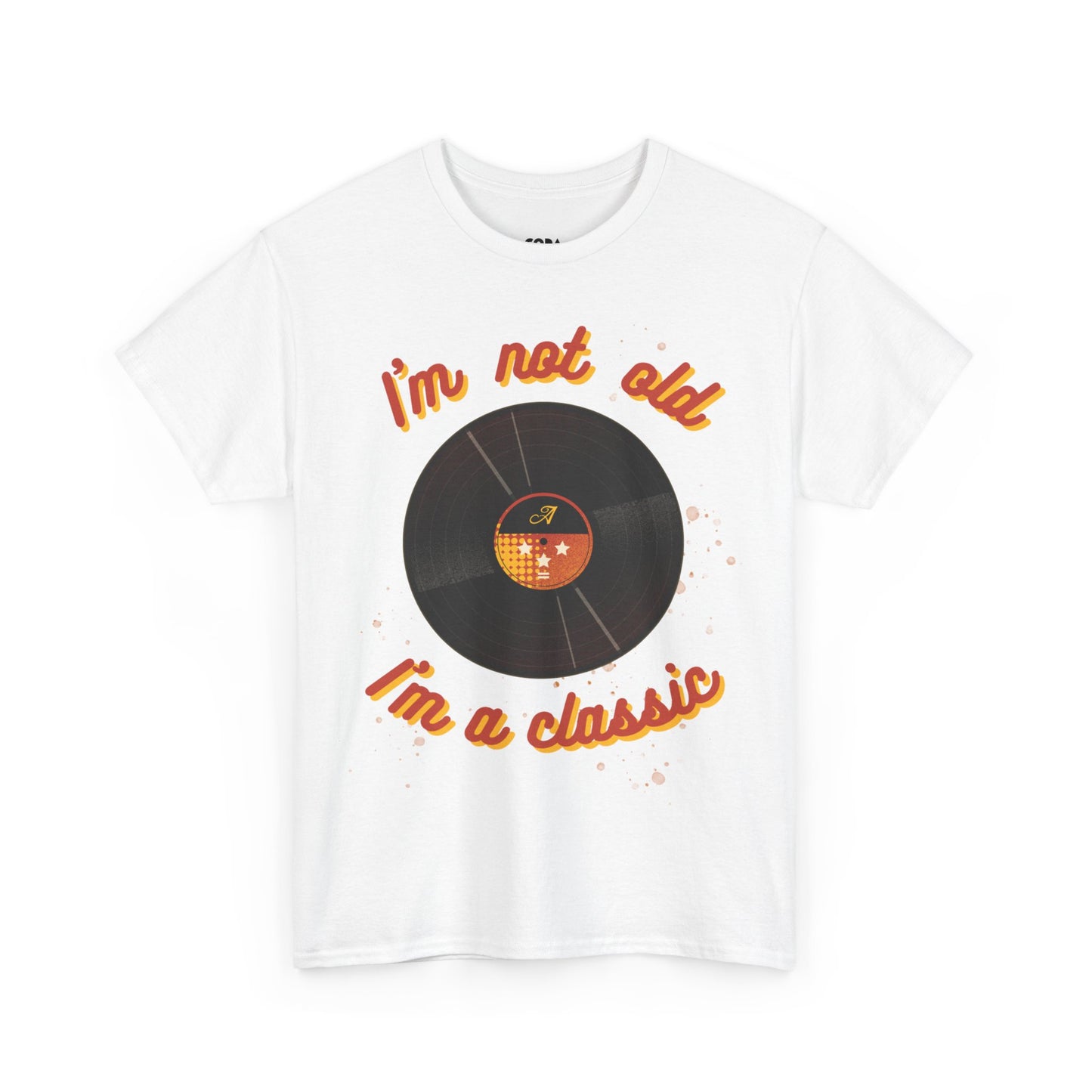 'I'm Not Old, I'm a Classic' Men's Vinyl Record T-Shirt