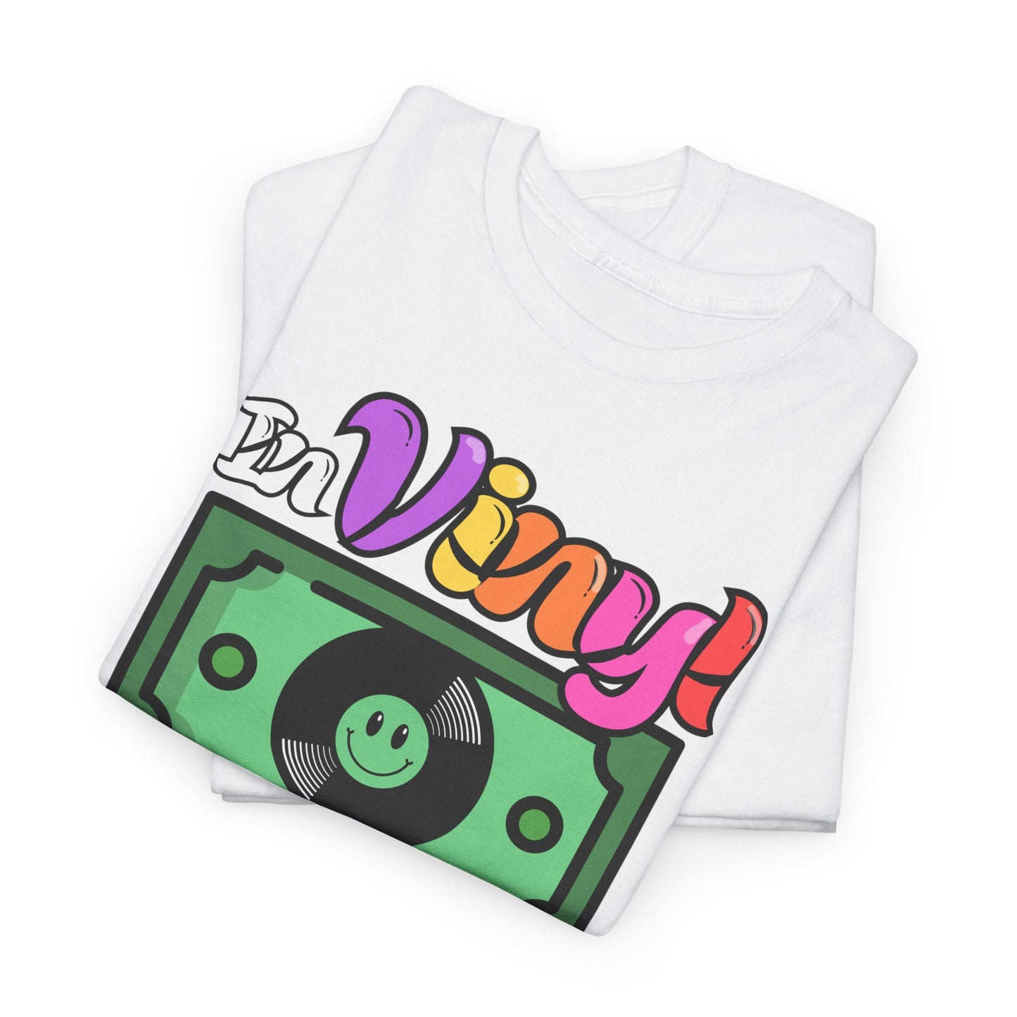 'In Vinyl We Trust' Men's T-Shirt