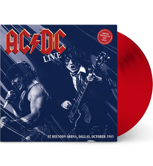 AC/DC – Live at Reunion Arena, Dallas, October 1985 (Limited Edition 12-Inch Album on Red Vinyl)