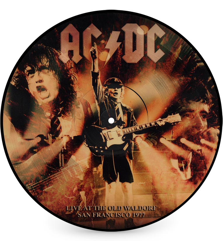 AC/DC – Live at The Old Waldorf, San Francisco, 1977 (Limited Edition 12-Inch Picture Disc)