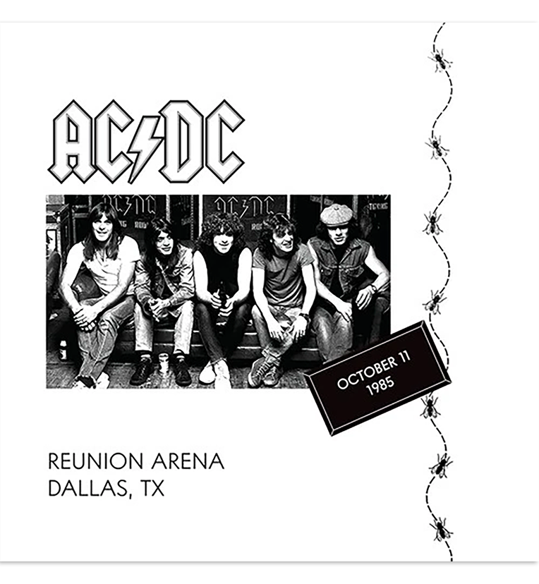 AC/DC – Reunion Arena, Dallas, TX, 11 October 1985 (12-Inch Double-LP)