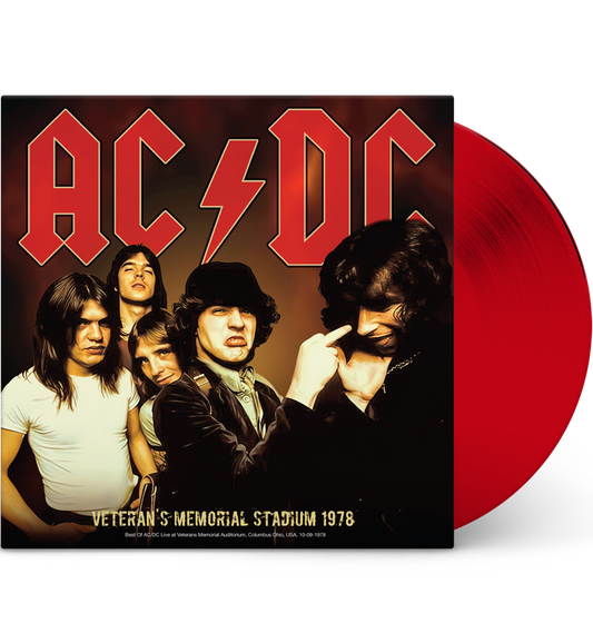 AC/DC – Veteran’s Memorial Stadium 1978 (Limited Edition 12-Inch Album on 180g Red Vinyl)