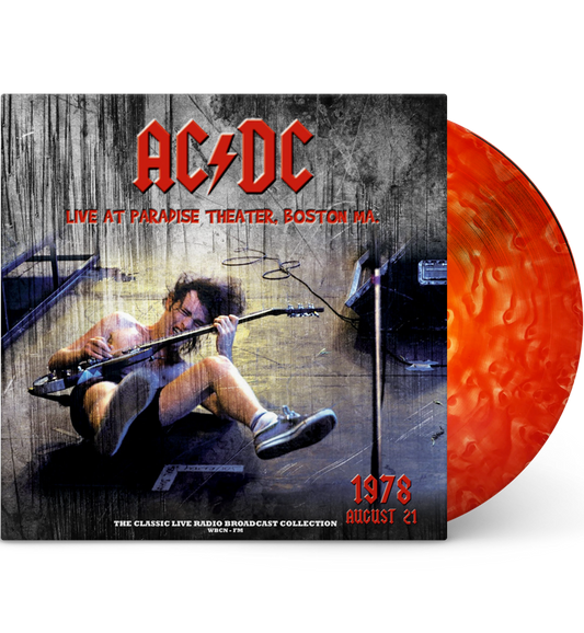 AC/DC – Live at the Paradise Theater, Boston, 1978 (Limited Edition 12-Inch Album on 180g Red Cloudy Vinyl)