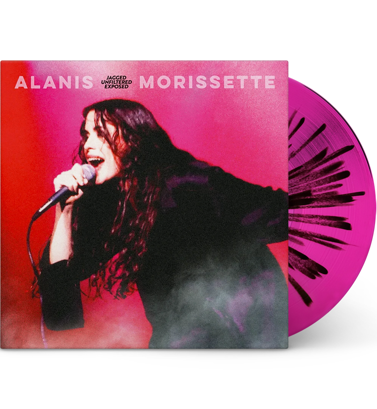 Alanis Morissette – Jagged, Unfiltered, Exposed: Pinkpop 1996 (Limited Edition 12-Inch Album on Splatter Vinyl)