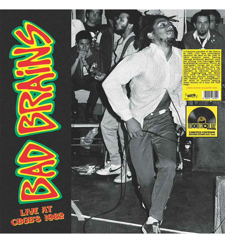 Bad Brains – Live at CBGB’s 1982 (RSD 2026 Limited Edition 12-Inch Album on Splatter Vinyl)