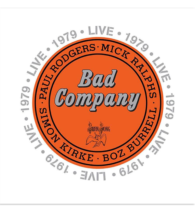 Bad Company – Live 1979 (RSD 2022 Limited Edition Double-LP on Transparent Orange Vinyl)