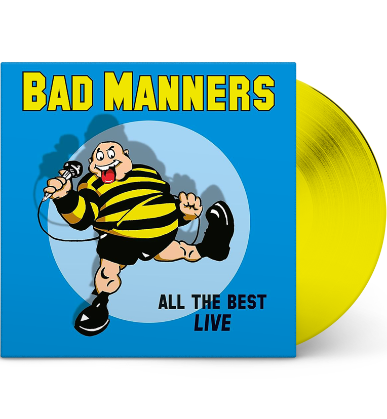 Bad Manners – All the Best Live (Limited Edition 12-Inch Album on Yellow Vinyl)