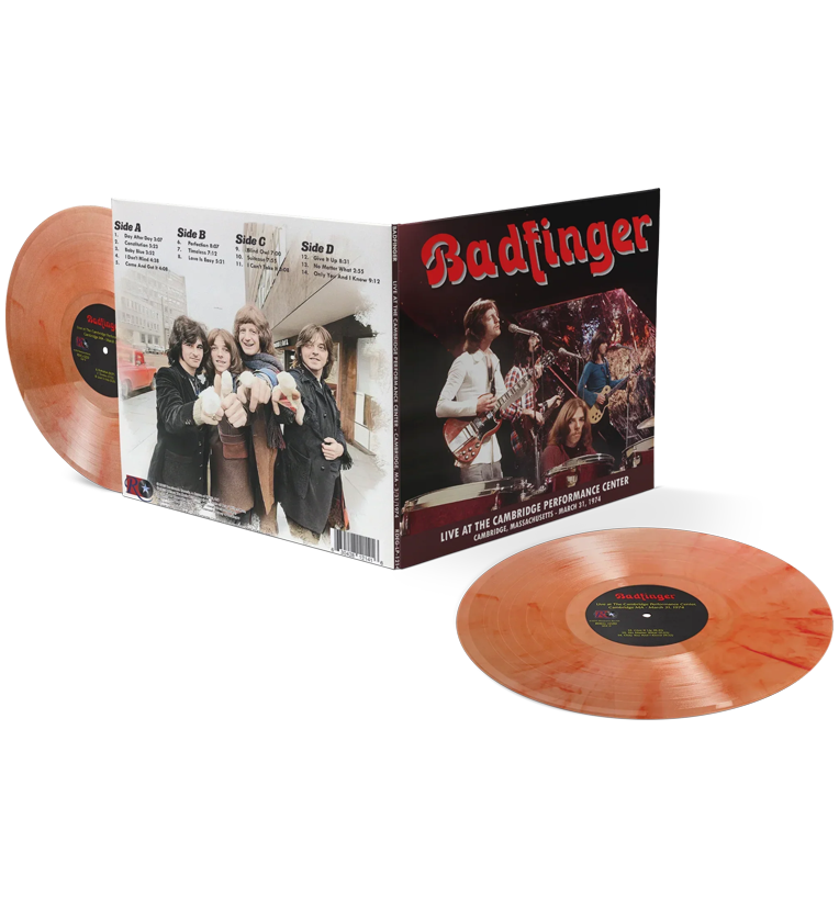 Badfinger – Live at the Cambridge Performance Center, 31 March 1974 (Limited Edition Double-LP on 180g Orange Marble Vinyl)