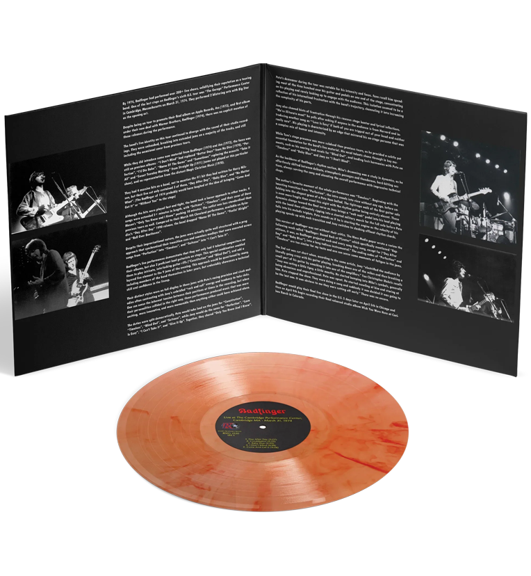 Badfinger – Live at the Cambridge Performance Center, 31 March 1974 (Limited Edition Double-LP on 180g Orange Marble Vinyl)