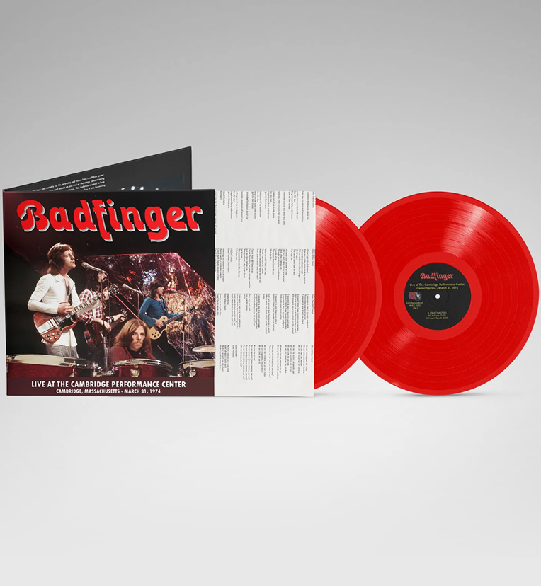 Badfinger – Live at the Cambridge Performance Center, 31 March 1974 (Double-LP on 180g Red Vinyl)