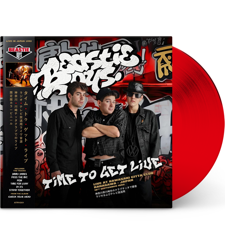 Beastie Boys – Time to Get Live: Live in Japan, 1992 (Limited Edition 12-Inch Album on Red Vinyl)