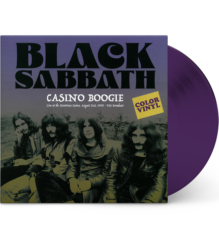 Black Sabbath – Casino Boogie: Live at Montreux, 1970 (Limited Edition 12-Inch Album on Purple Vinyl)