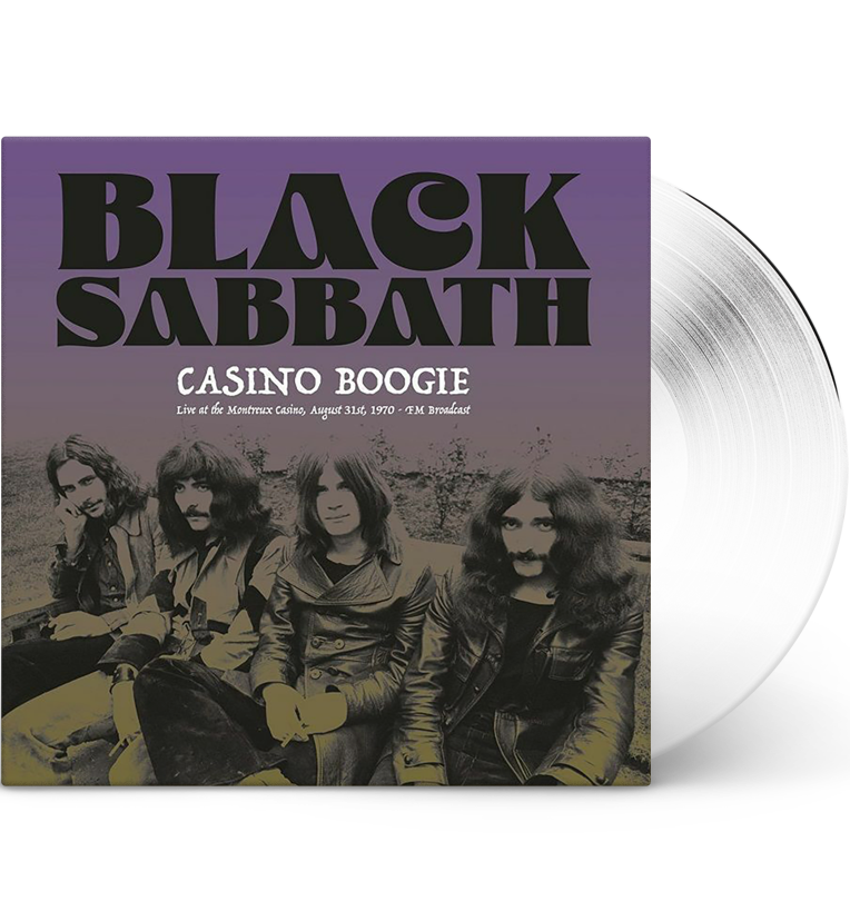 Black Sabbath – Casino Boogie: Live at Montreux, 1970 (Limited Edition 12-Inch Album on White Vinyl)