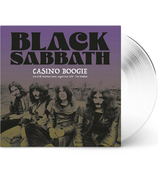 Black Sabbath – Casino Boogie: Live at Montreux, 1970 (Limited Edition 12-Inch Album on White Vinyl)