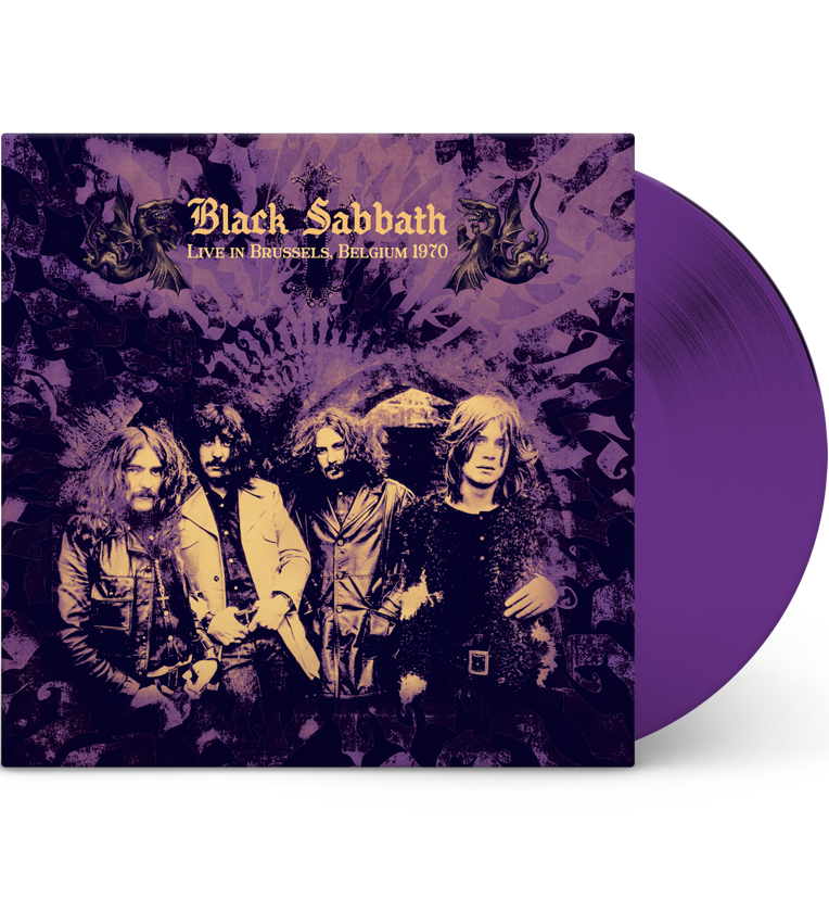 Black Sabbath – Live in Brussels, 1970 (Limited Edition 12-Inch Album on 180g Purple Vinyl)