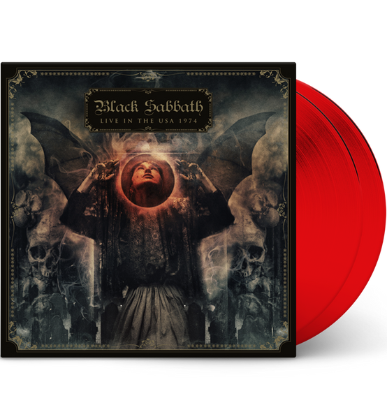 Black Sabbath LP レコード　1974年 Black Sabbath – Live in the USA, 1974 (Double-LP on Red Vinyl)