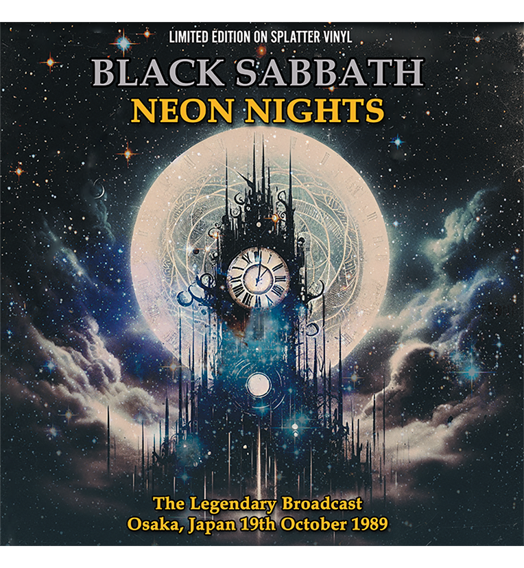 Black Sabbath – Neon Nights: Live in Japan, 1989 (Limited Edition 12-Inch Album on Splatter Vinyl)