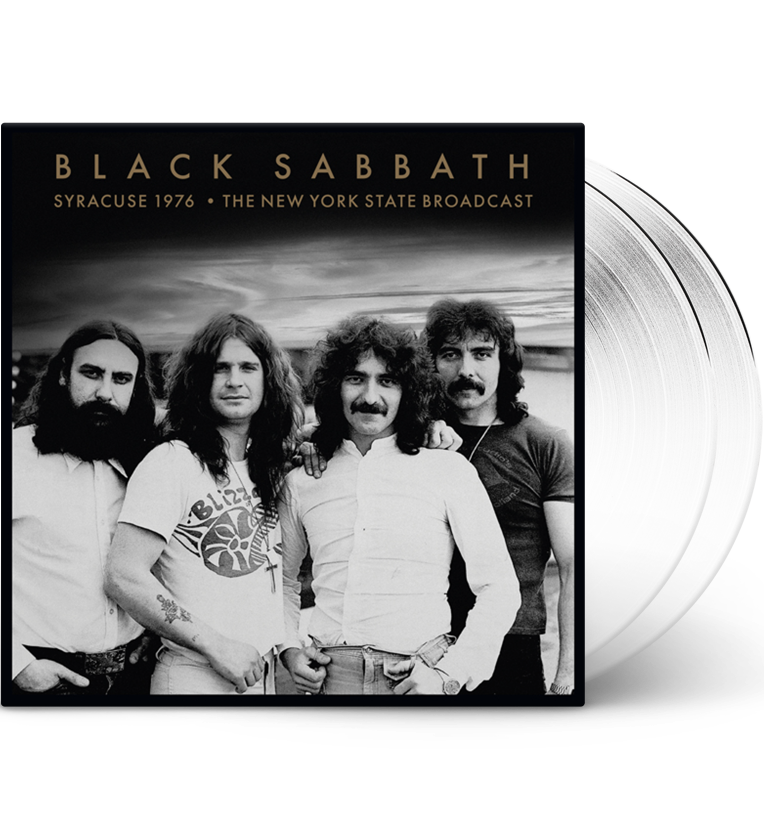 Black Sabbath – Syracuse 1976 (Limited Edition Double-LP on White Vinyl)