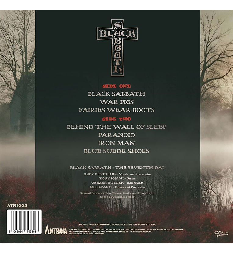 Black Sabbath – The Seventh Day: Live in London (Limited Edition 12-Inch Album on Gold Vinyl)