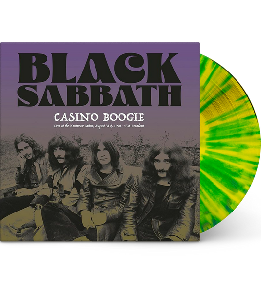 Black Sabbath – Casino Boogie: Live at Montreux, 1970 (Limited Edition 12-Inch Album on Splatter Vinyl)