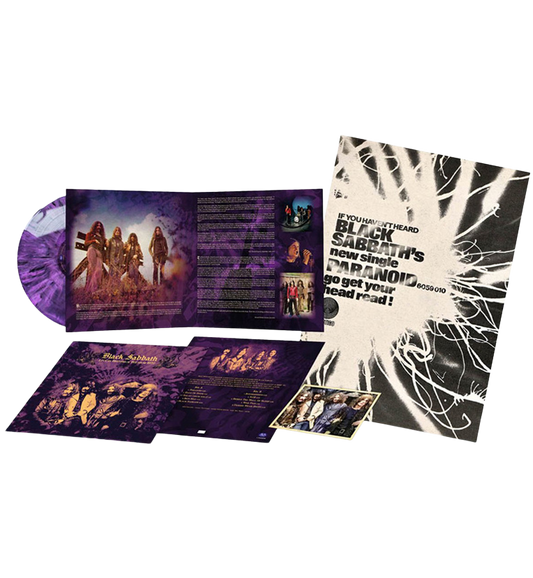 Black Sabbath – Live in Brussels, Belgium, 1970 (Limited Edition 12-Inch Album on 180g Purple Marble Vinyl)