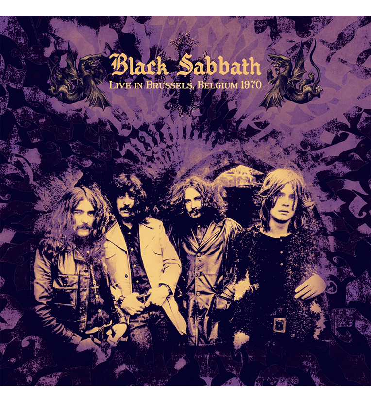 Black Sabbath – Live in Brussels, Belgium, 1970 (Limited Edition 12-Inch Album on 180g Purple Marble Vinyl)