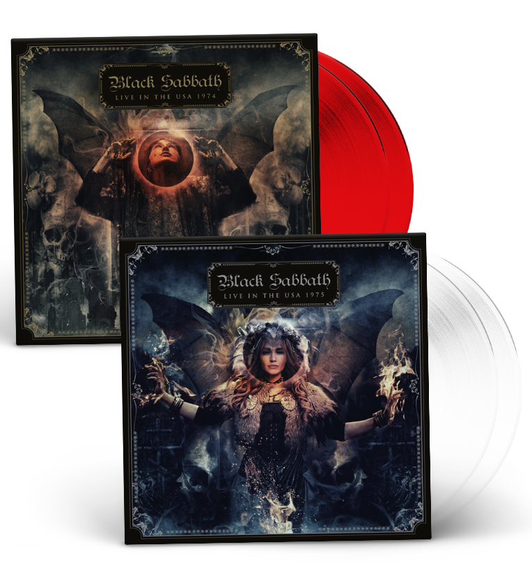 Black Sabbath – Live in the USA, 1974–1975 (Limited Edition 4-LP Colour Vinyl Bundle)