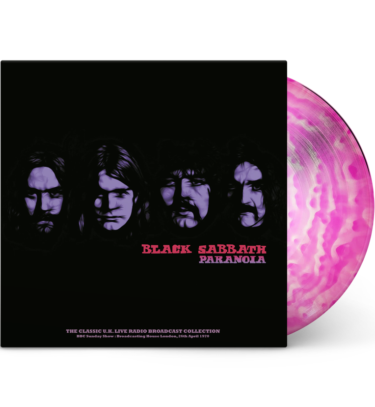 Black Sabbath – Paranoia (Limited Edition 12-Inch Album on 180g Magenta Cloudy Vinyl)