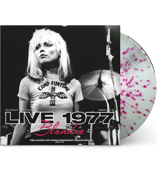 Blondie – Live at the Old Waldorf Theatre 1977 (Limited Edition 12-Inch Album on 180g Clear/Violet Splatter Vinyl)