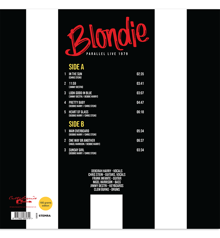 Blondie – Parallel Live 1979 (12-Inch Album on 180g Vinyl)