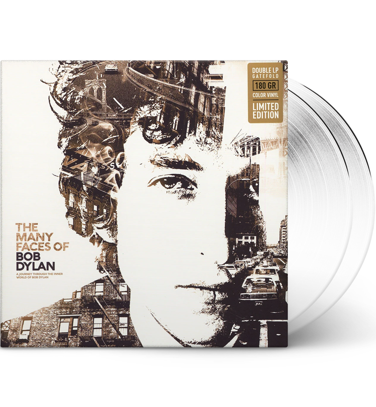 Bob Dylan – The Many Faces of Bob Dylan (Limited Edition Double-LP on 180g White Vinyl)