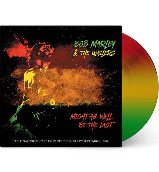 Bob Marley and the Wailers – Might As Well Be the Last: Live in Pittsburgh, 1980 (Limited Edition 12-Inch Album on Tri-Colour Vinyl)