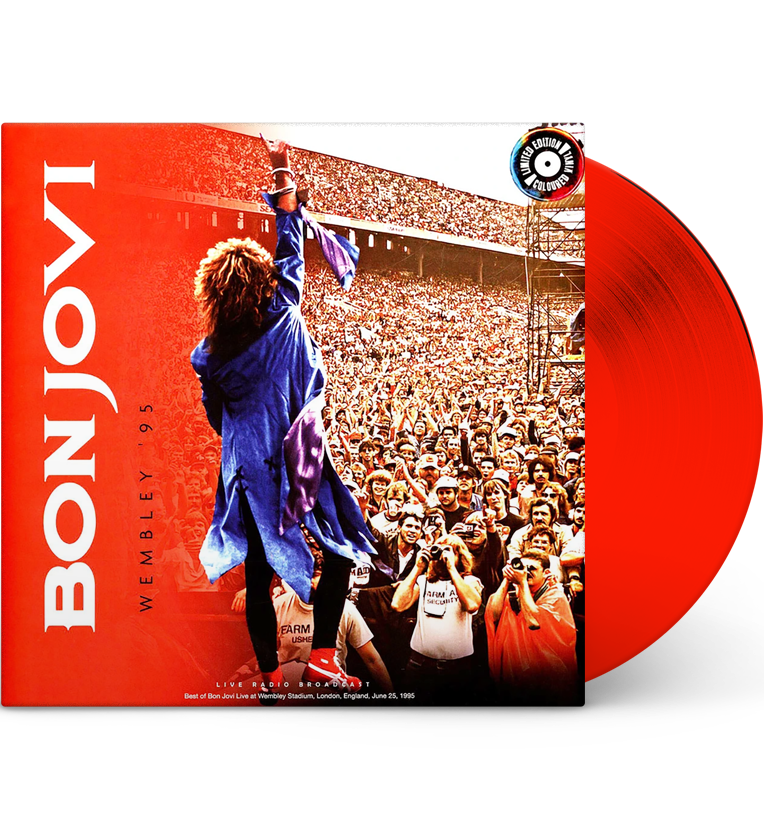 Bon Jovi – Wembley ’95 (Limited Edition 12-Inch Album on 180g Red Vinyl)