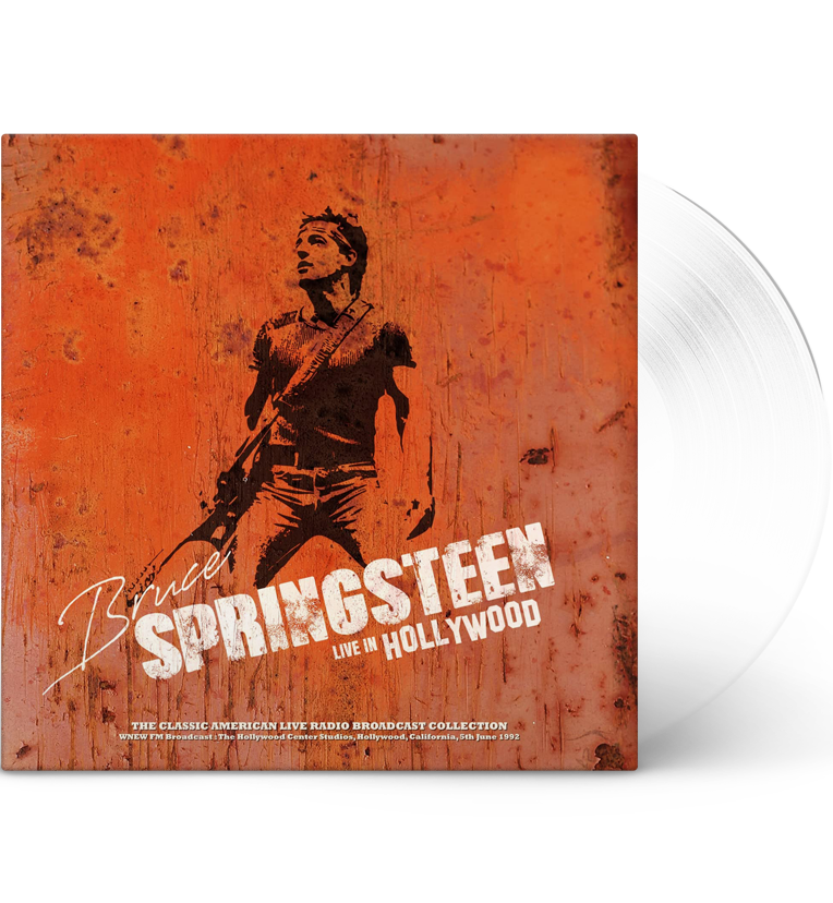 Bruce Springsteen – Live in Hollywood, 1992 (12-Inch Album on 180g Clear Vinyl)