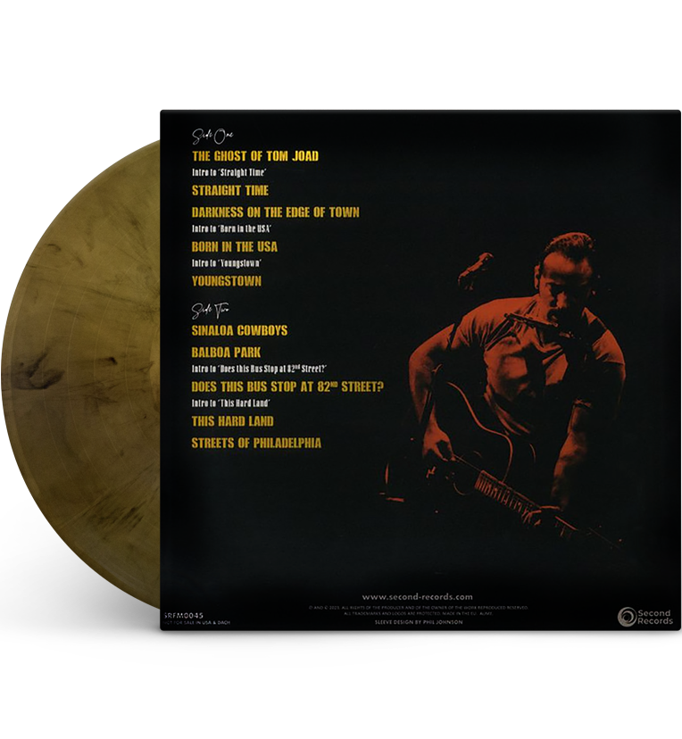 Bruce Springsteen – One Night Stand (Limited Edition 12-Inch Album on 180g Gold Marble Vinyl)