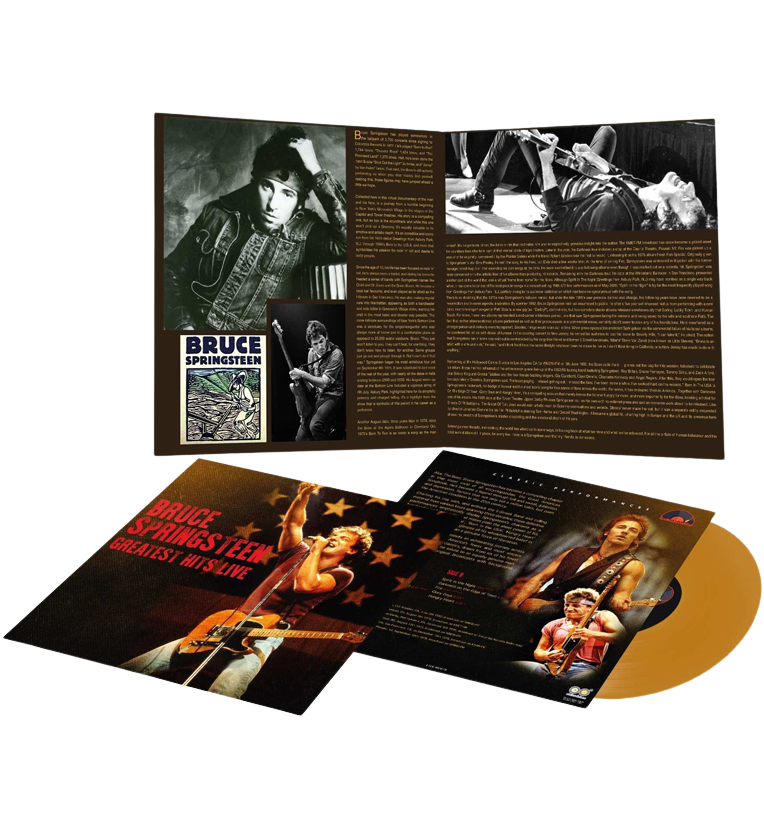 Bruce Springsteen – Greatest Hits Live (12-Inch Album on 180g Brown Vinyl)