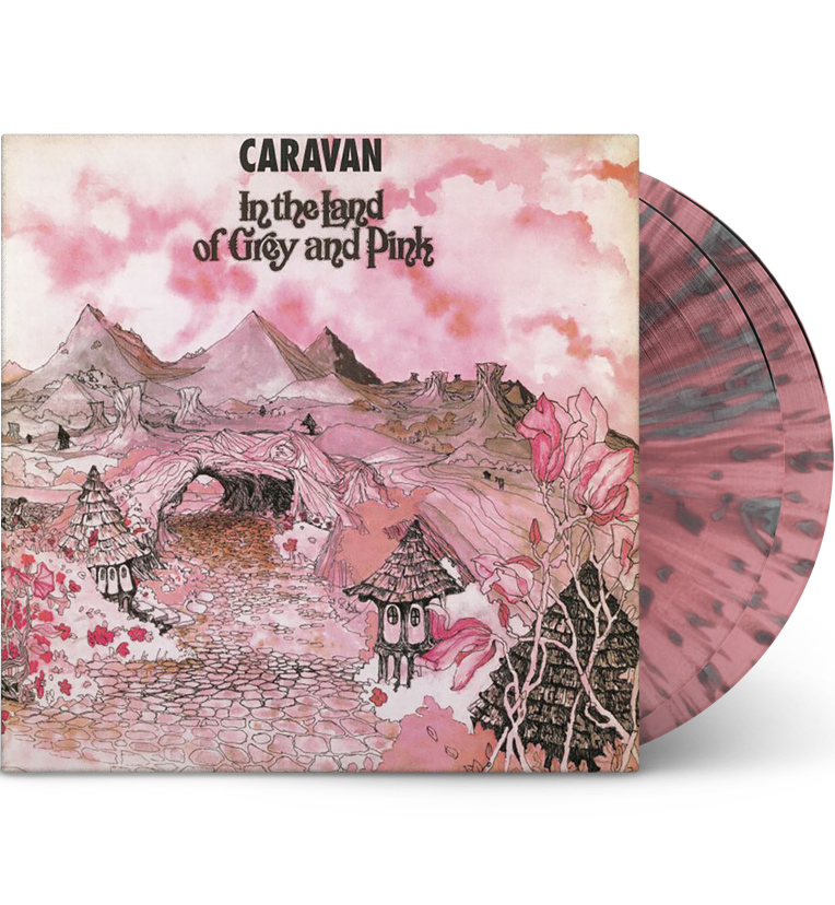 Caravan – In the Land of Grey and Pink (Double-LP on Grey & Pink Splatter Vinyl)